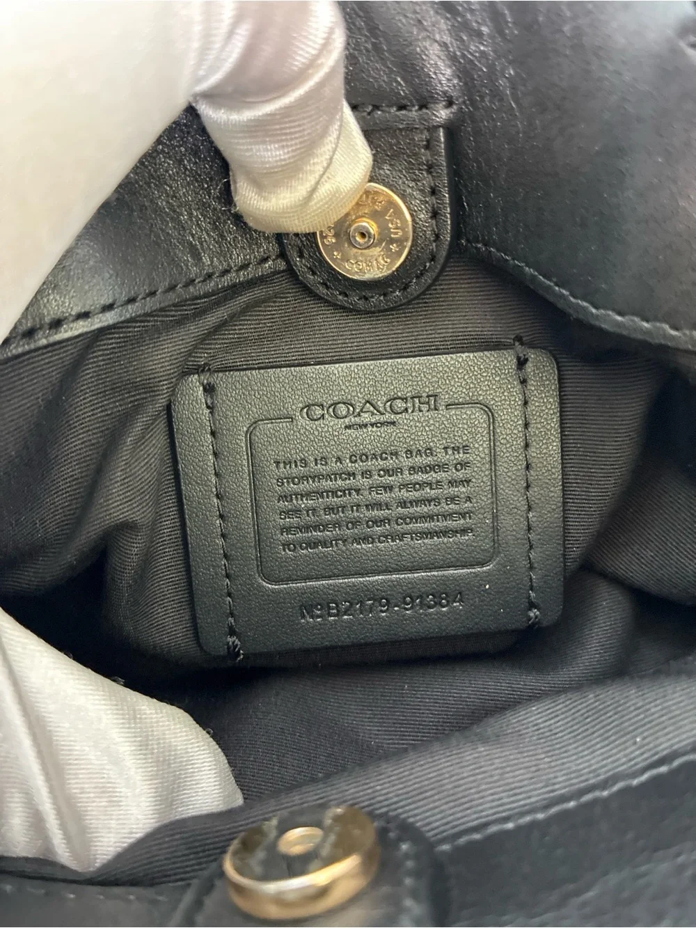 Coach Brown Signature Satchel with Black Handles and Red Sides